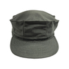 Dark Olive Grid Ripstop Blank Military Patrol Cap