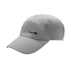 Off White Split Panel Laser Perforated Quick Dry 5 Panel Running Cap
