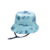 Camouflage Mesh Bucket Hat with Adjustable Chin Strap