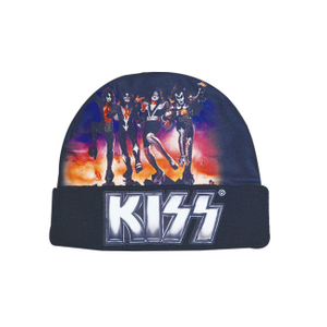 KISS Band Graphic Knit Beanie Hat