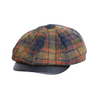 Flat Bill Newsboy Cap Vintage Beret Ivy Hat For Unisex