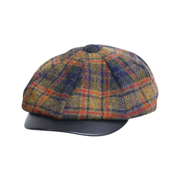 Flat Bill Newsboy Cap Vintage Beret Ivy Hat For Unisex