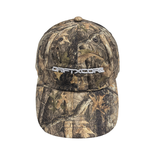 Woodland Realtree Camo Baseball Cap With 3D Puff Embroidery Logo