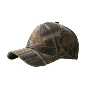 Real Tree Leaf Camo Cotton 6 Panel Blank Classic Dad Cap
