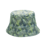 Gold Mesh Monogram Pattern Bucket Hat