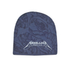 Metallica Logo Navy Knit Beanie Hat