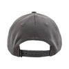Gray Cotton Twill 6 Panel Casual Dad Cap With Circular Ram Sheep PVC Patch Logo
