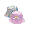 Reversible Rainbow & Unicorn Print Bucket Hat