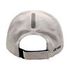 Light Grey Laser Perforated Quick Dry 5 Panel Sports Cap