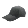Dark Grey Quick Dry Sport 6 Panel Baseball Cap