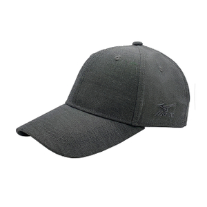 Dark Grey Quick Dry Sport 6 Panel Baseball Cap