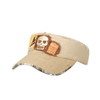 Hot Sale 100% Cotton Sporty Quick Dry Adjustable Sport Sun Visor