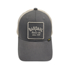 6 Panel Two-Tone Trucker Cap With Square Patch BARDAHL Embroidery Logo