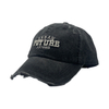 Vintage Washed Distressed 6 Panel Dad Cap With URBAN FUTURE AXIOMS 3D Puff Embroidery