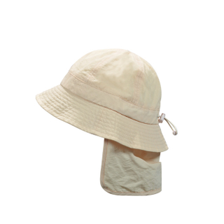 Neck Flap Outdoor Bucket Hat with Sun Cape
