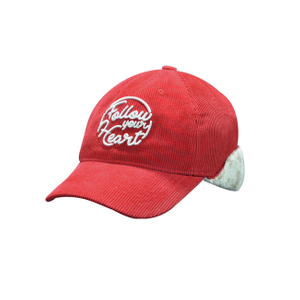 Winter Baseball Cap with Fleece Ear Flaps