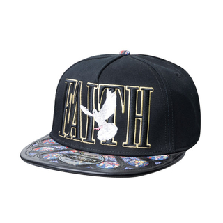 Custom Premium 100% Paper Straw Flat Peak Cap Men Fitted Hat
