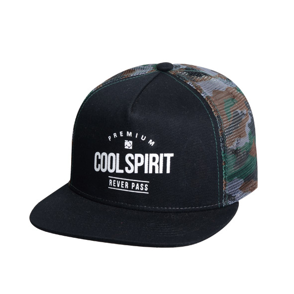 OEM And ODM 5 Panel Customized Plain Embossed Vintage Flat Peak Cap