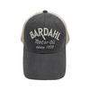 6 Panel Two-Tone Trucker Cap With 3D Puff Embroidery BARDAHL Logo