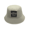 Cotton Twill Bucket Hat With Square Woven Patch Embroidery BARDAHL Logo