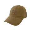 Khaki Soft Washed Cotton 6 Panel Casual Dad Cap