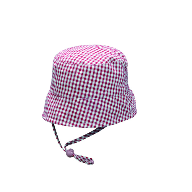 Camouflage Mesh Bucket Hat with Adjustable Chin Strap