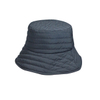 Hot Pink Quilted Puffer Bucket Winter Hat