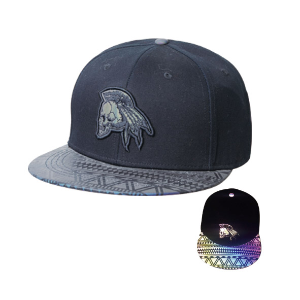 Custom Premium 100% Paper Straw Flat Peak Cap Men Fitted Hat