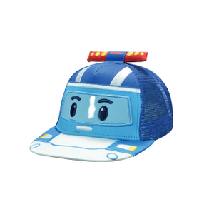 Kids Robocar Poli Character Mesh Trucker Cap