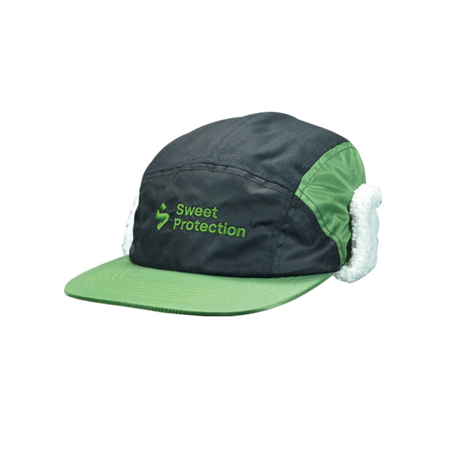 Winter Baseball Cap with Fleece Ear Flaps