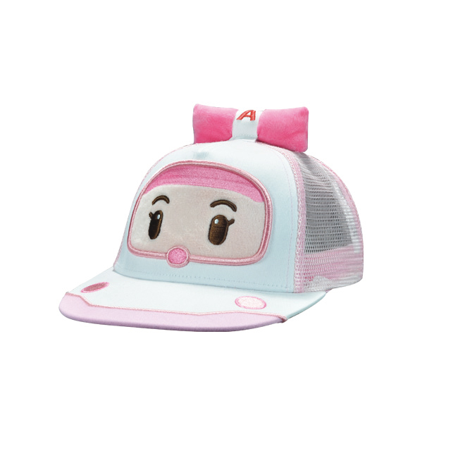 Kids Robocar Poli Character Mesh Trucker Cap