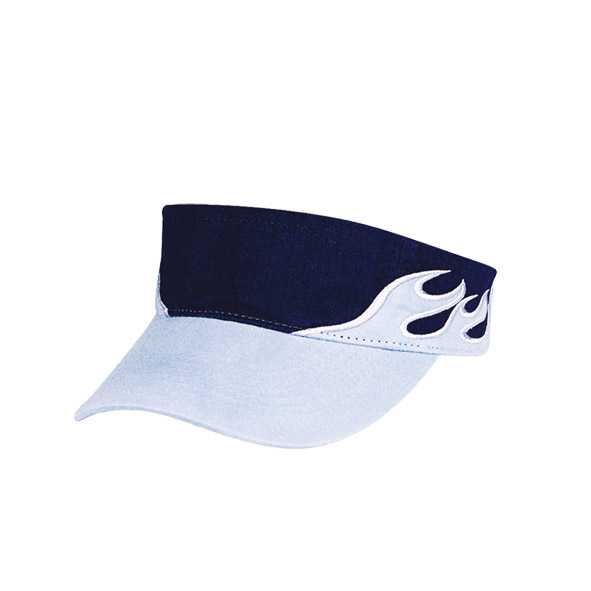 OEM Sports Polyester Sun Visor Cap with Embroidery Logo