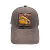 Washed Structured Baseball Cap With Capybara Printed Patch