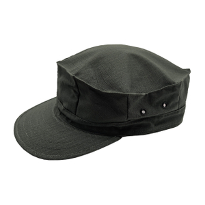 Dark Olive Grid Ripstop Blank Military Patrol Cap