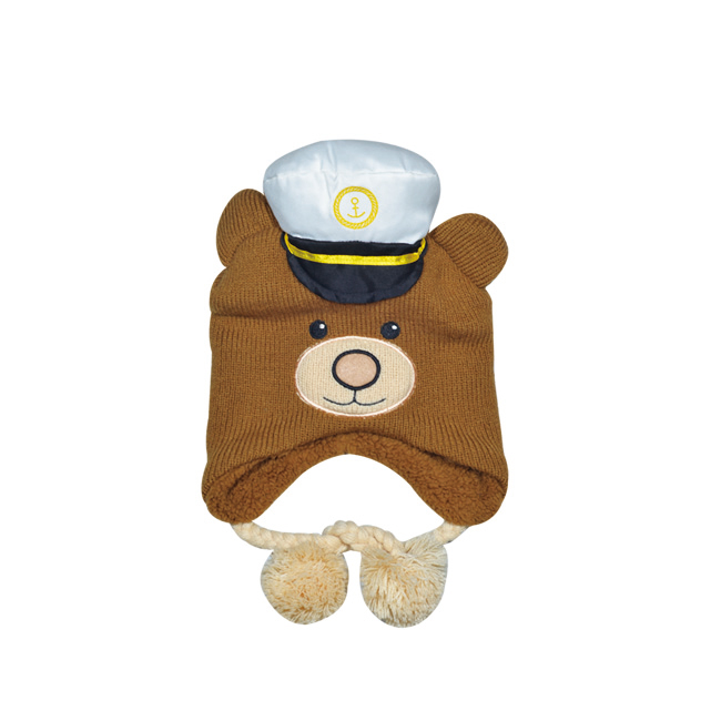 Kids PAW Patrol Chase Character Knit Beanie Hat