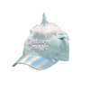 Kids Silver Sequin Unicorn Baseball Cap